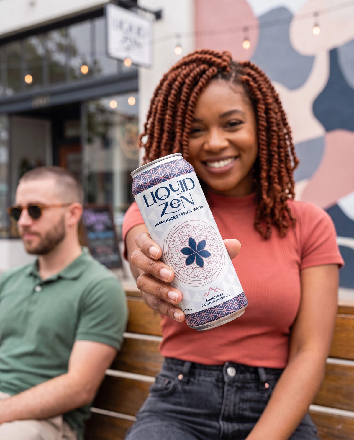 Sharing Liquid Zen — a moment of connection